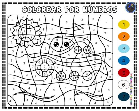 numeros del 1 al 31 para colorear|colorear por números para descargar.